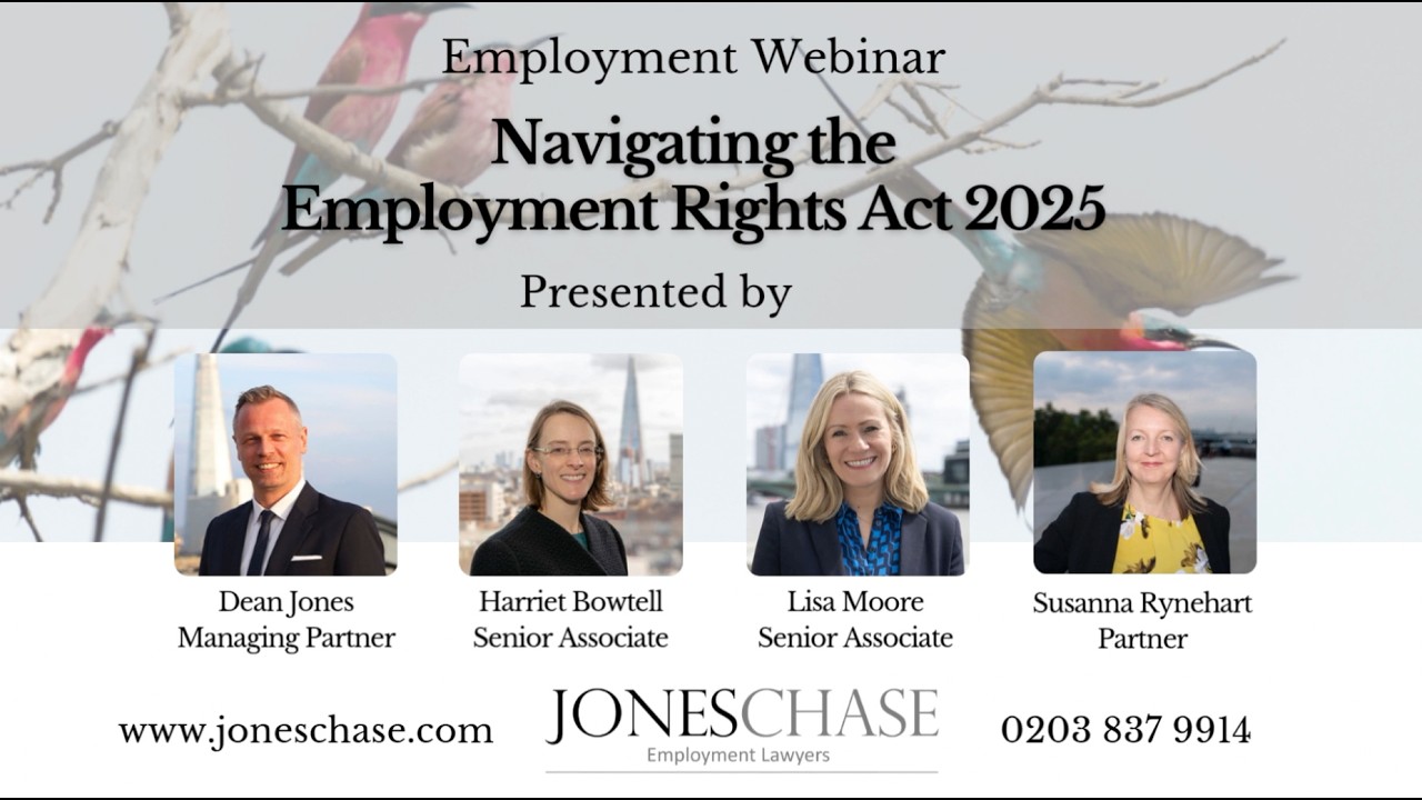 Your Employment Webinar – Navigating the Employment Rights Act 2025