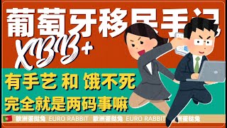 蛋挞兔|XBB 葡萄牙房产和移民手记 海外生活 有手艺和饿不死 完全就是两码事「葡萄牙Portugal」