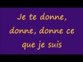 Leslie & Ivyrise - Je te donne lyrics 