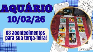 AQUÁRIO ♒ 10/02/26 Sozinho(a) você vai fazer isso muito melhor 😎