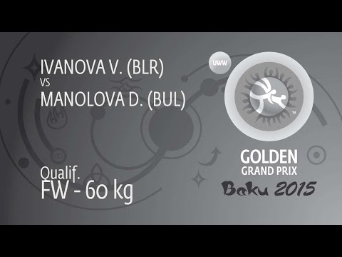 Qual. FW - 60 kg: D. MANOLOVA (BUL) df. V. IVANOVA (BLR), 4-2