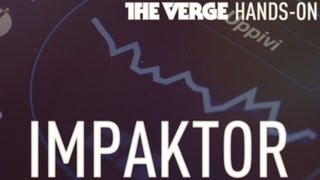 Video thumbnail for Impaktor for iPhone / iPad turns your desk drumming into music by The Verge