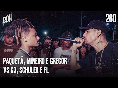( RIMARAM MUITO 🔥) PAQUETA, MINEIRO E GREGOR X K3, SCHULER E FL - 1° FASE - BDH280