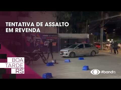 Tentativa de assalto em revenda
