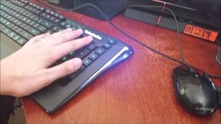 SteelSeries Apex 350 Backlit Gaming Keyboard Unboxing & Review