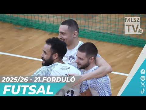 Vehir.hu Futsal Veszprém – MVFC Berettyóújfalu | 6-0 | Férfi Futsal NB I | 21. fordu-ló | MLSZTV