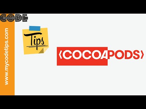 How to add Frameworks using Cocoa pods | IOS | MCT #4