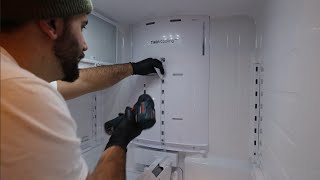 Samsung Refrigerator Evaporator Fan Panel Assembly Replacement | Twin Cooling Plus | 4K UHD