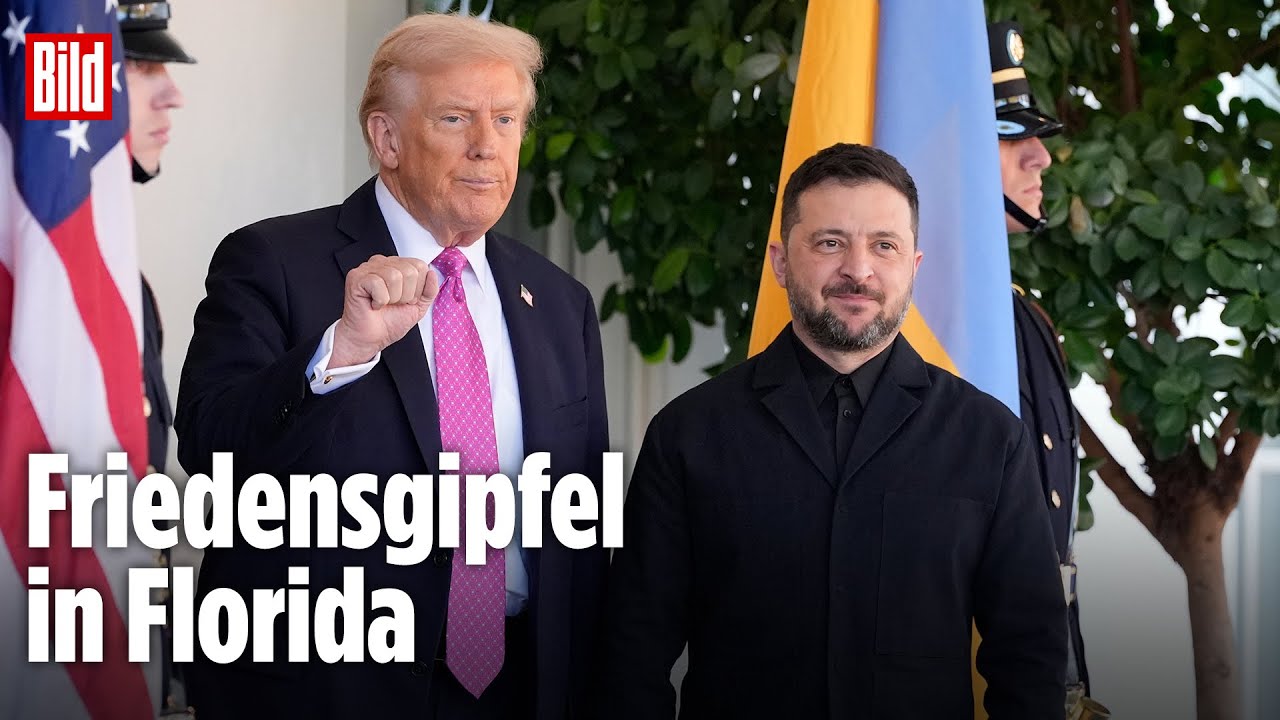🔴 LIVE: Selenskyj bei Trump