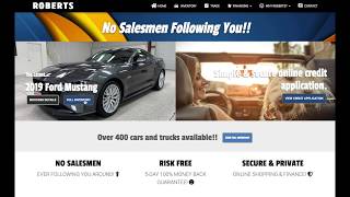 Roberts Auto Sales raddest way to car shop!