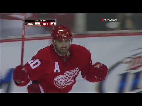 09/10 RS: Ana @ Det Highlights - 11/14/09 (Zetterberg 5-Point Game)