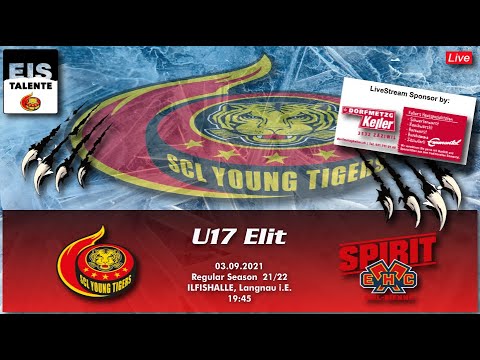 MS 21/22  -  U17 Elit - Regular Season - SCL Young Tigers vs EHC Biel-Bienne Spirit