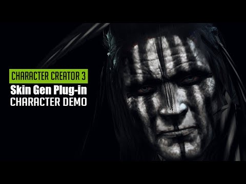 Character Creator 3 Skin Generator Demo Characters