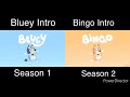 Bluey Intro Season 1 Vs Bingo Intro Season 2 MOST VIEWED VIDEO