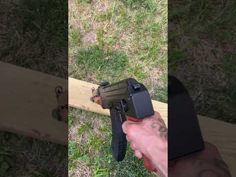 PIONEER ARMS AK47 HELLPUP #army #warzone #callofduty #shorts #trending #pewpewlife #airsoft #review