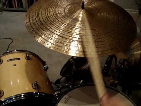 Paiste 20 Twenty Prototype Ride Cymbal.MPG