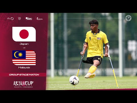 Japan vs Malaysia | Amputee Football Asia Cup