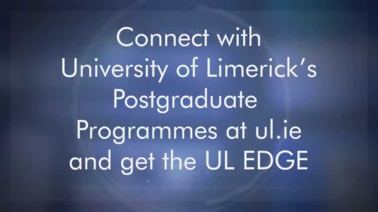 Science & Engineering Postgraduate Courses – Get the UL Edge