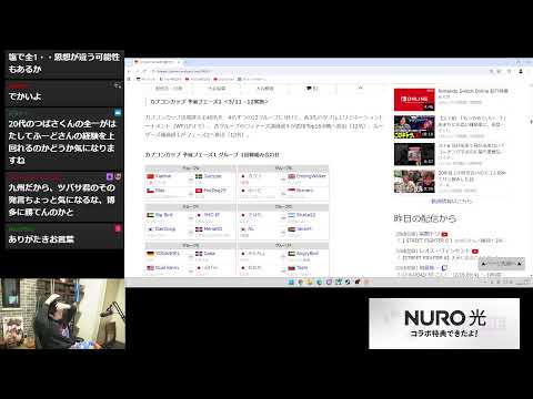 ふ〜ど Fuudo のライブ配信 　CCの組み合わせをcosaコーチとチェック！