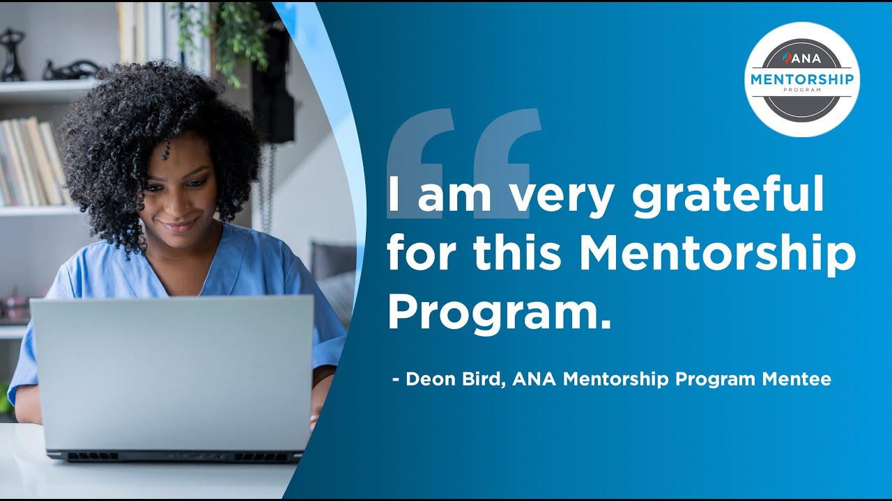 Career Resource for Nurses - The ANA Mentorship Program