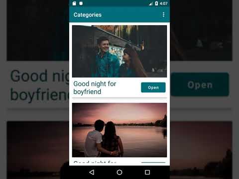 Good Morning/Night Messages Video