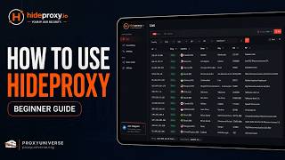 How to Use HideProxy: Buying and Setting Up SOCKS5 Proxies Guide