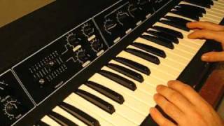 Video thumbnail for Korg PE 1000 polyphonic ensemble (1976) by abertronic