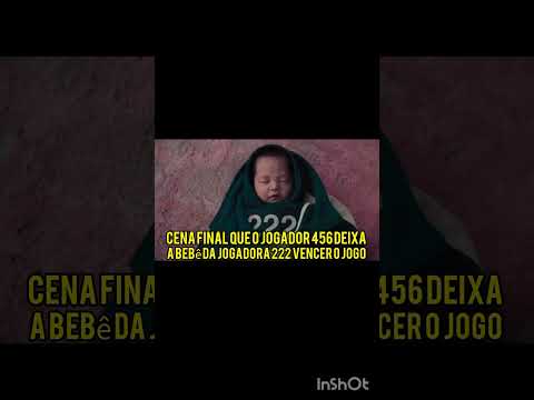 cena final que o jogador 456 deixa a bebê da jogadora 222 vencer o jogo