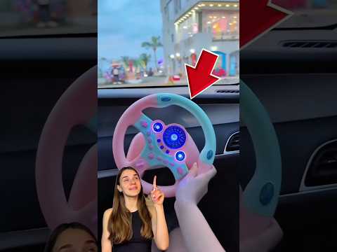 ¡Este Volante Puede Conducir un BMW! 😱🚘 ¿Gadget Real o Peligroso Truco? #shorts