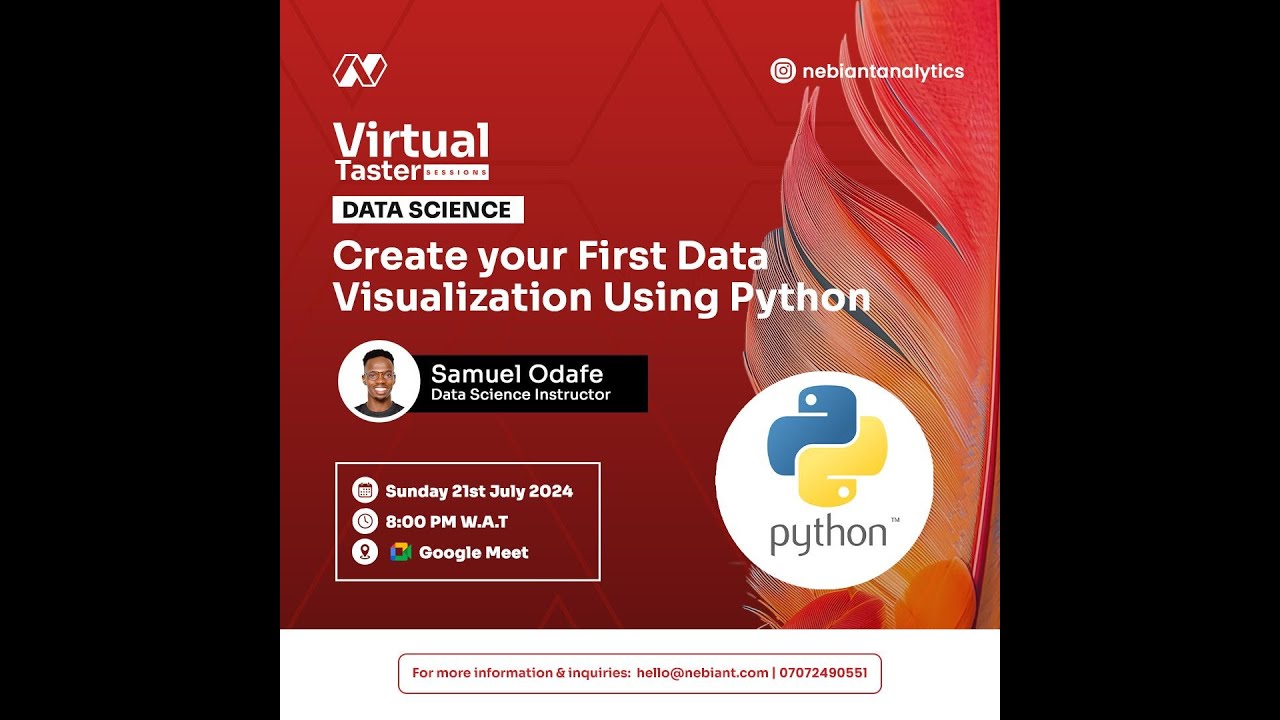 Create Your First Data Visualization Using Python