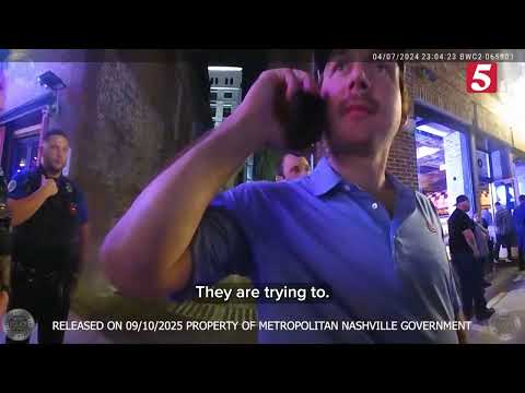 New footage shows arrest of Morgan Wallen and moment he heard his song on the radio in the cop car