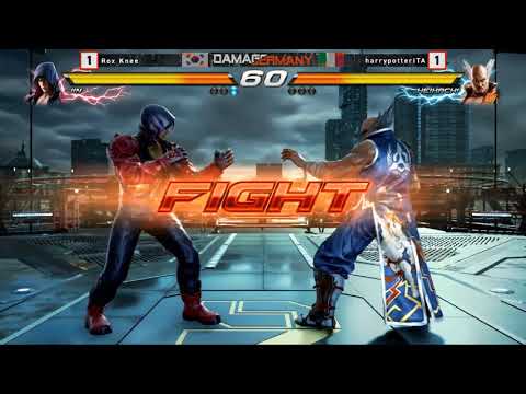Knee VS harrypotterITA   Losers Top 8   DamagermanY 2018   Tekken 7 Tourney in Germany