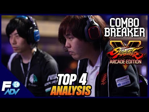 Combobreaker Top 4 Analysis - ft. Machabo, Haitani, Problem X, Punk - SFV Arcade Edition