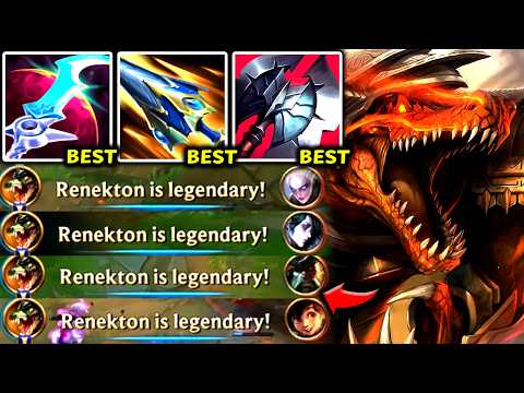 RENEKTON TOP #1 BEST BUILD TO 1V5 EVERYONE! (#1 BEST COUNTER) - 2026 Renekton TOP Gameplay Guide