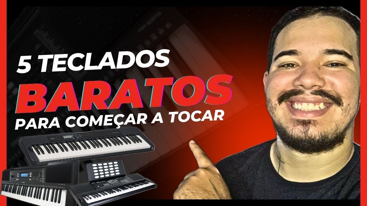 TOP 5 Teclados Baratos Para Começar A Tocar