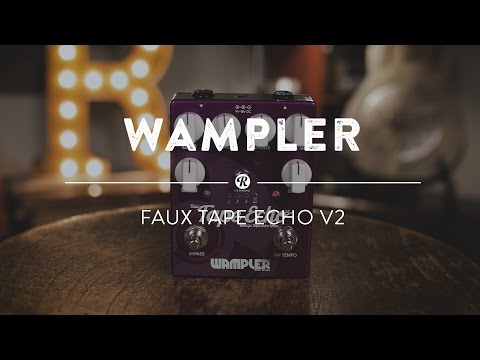 Used Wampler Faux Tape Echo V2 Delay Guitar Effects Pedal image 4