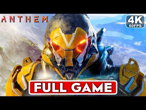 ANTHEM Gameplay Walkthrough FULL GAME [4K 60FPS PC ULTRA] - No Commentary