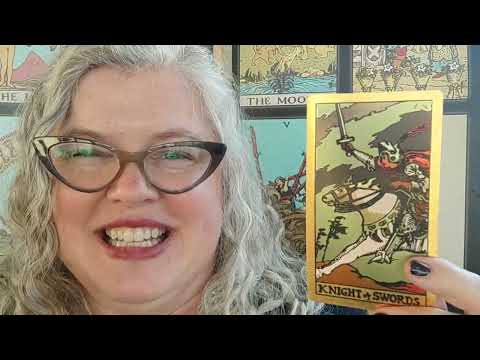 Monday Card: Knight of Swords