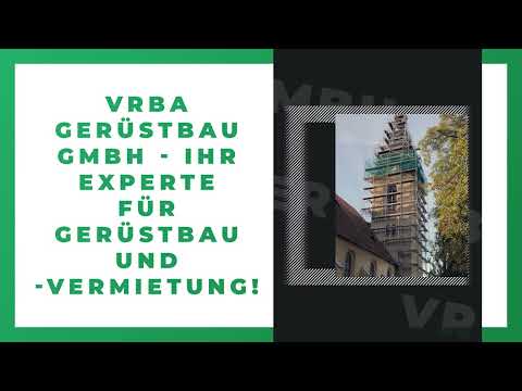 VRBA Gerüstbau GmbH YouTube-Vdeominiatur 9