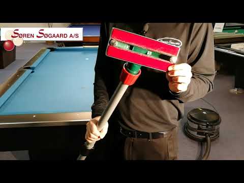 Sådan monterer du støvsuger mundstykke til billardbord