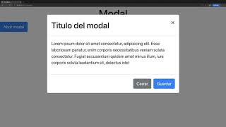 Curso Bootstrap - Componentes, modal parte #1