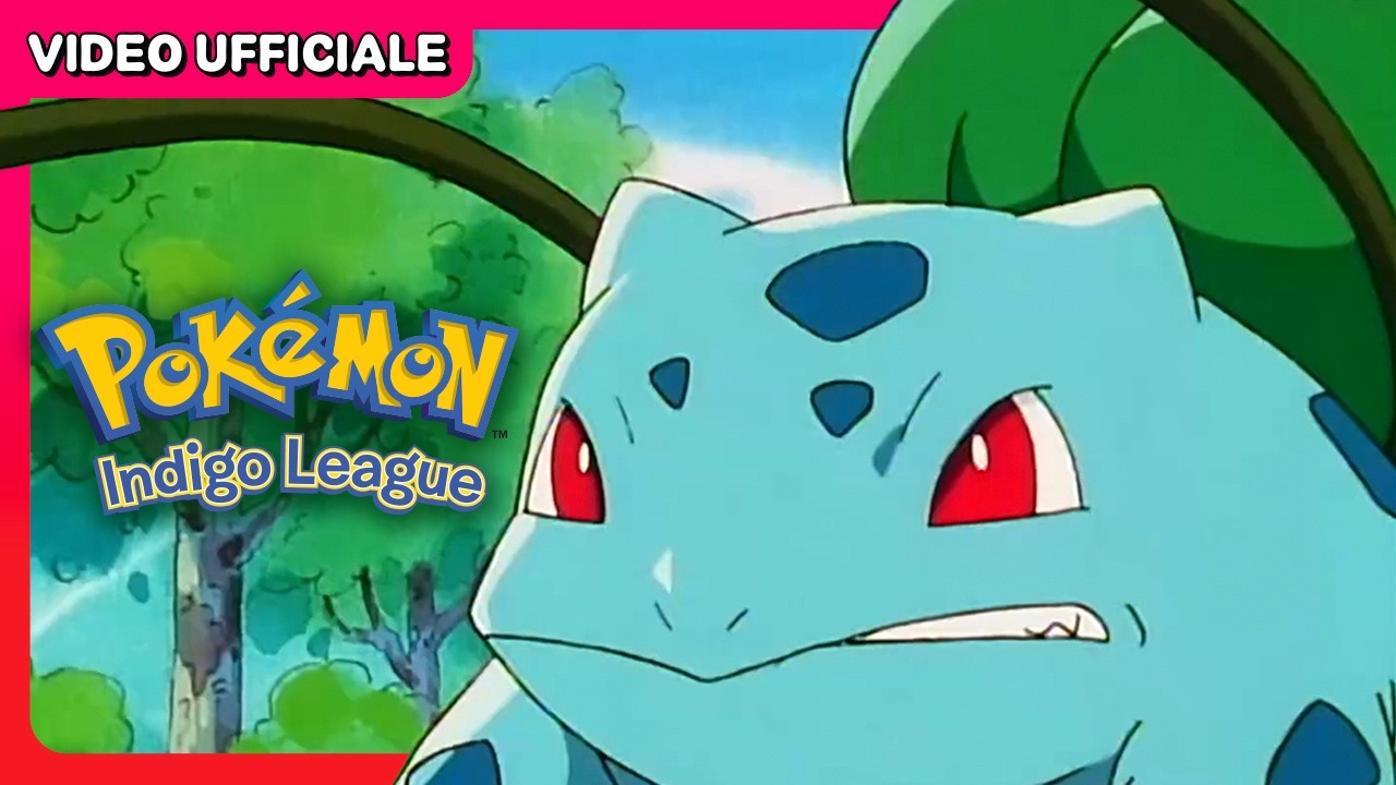 Ash cattura Bulbasaur | Indigo League | Video ufficiale