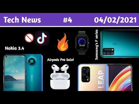 Tech News #4 - Nokia 3.4 Launch date, Realme X7 Pro Launched, Tiktok Blocks Users Under 13 and more