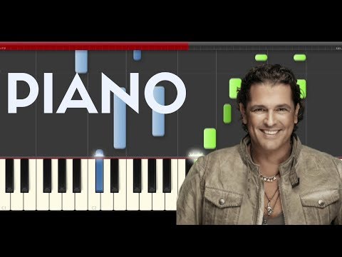Carlos Vives Sebastian Yatra Robarte un Beso Piano Midi tutorial Sheet app Cover Karaoke