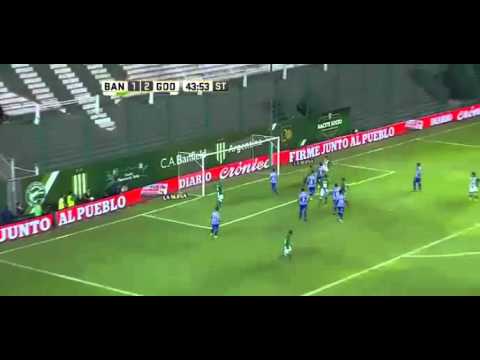 Gol de Giovanni Simeone - Banfield 2 Vs 2 Godoy Cruz - Fecha 5 - Liga Argentina