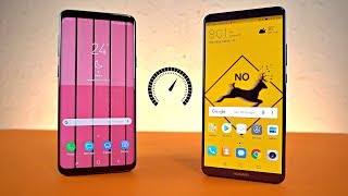 Samsung Galaxy S9 Plus vs Mate 10 Pro - Speed Test! (4K)