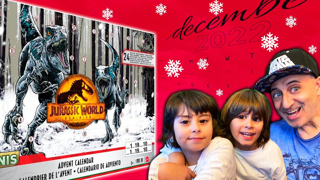 Calendario de Adviento de Jurassic World Dominion con Preguntas y Respuestas!!