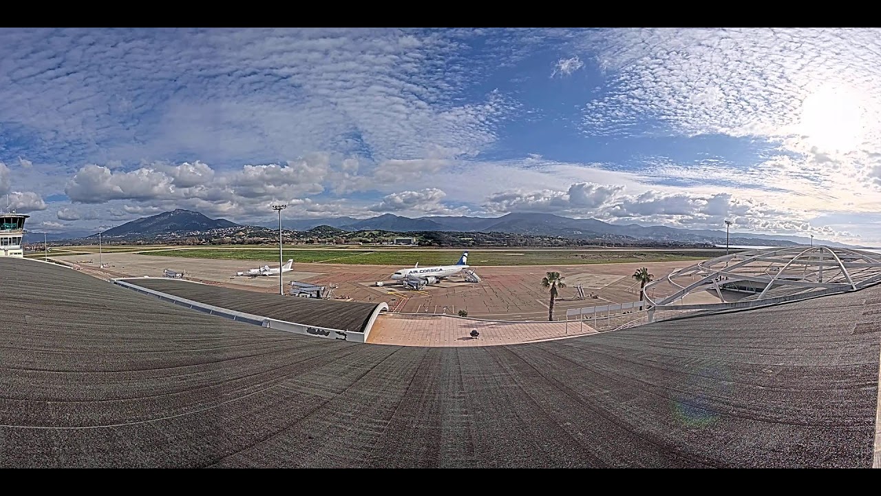 Webcam Aéroport Ajaccio Napoléon Bonaparte