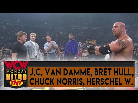 Jean Claude Van Damme, Chuck Norris, Herschel Walker & Bret Hull have Goldberg's back!