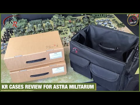 KR MULTICASE REVIEW - Kaiser 2 Transport Bag, KR Card Multicases & Foam Trays For Astra Militarum